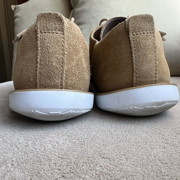 Camper Wagon Tan Brown Nubuck Leather Men EU 42 US 9 Lace Up Brogue Oxfords - Picture 10 of 16